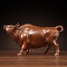 Copper Forbidden City Five Blessings Bronze Bull Ornament
